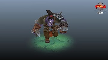 Orc animated character