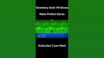 Geometry Dash Hitboxes make Perfect sense! #geometrydash