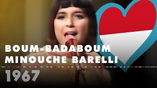 Boum-Badaboum - Minouche Barelli (Monaco 1967 – Eurovision Song Contest Hd)
