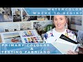 How to mix primary colours and testing fabriano artistico paper  watercolor where to begin