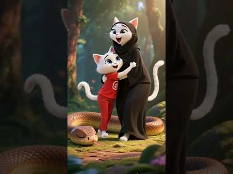 القط مياو مشمش ضحي بنفسه عشان ينقذ امه والنهاية صدمه