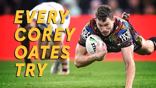 Every Corey Oates try from season 2022 | NRL Highlights | Brisbane Broncos