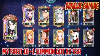 Knights Chronicle  SSR Ashley & Mary on my first 10+1 summon