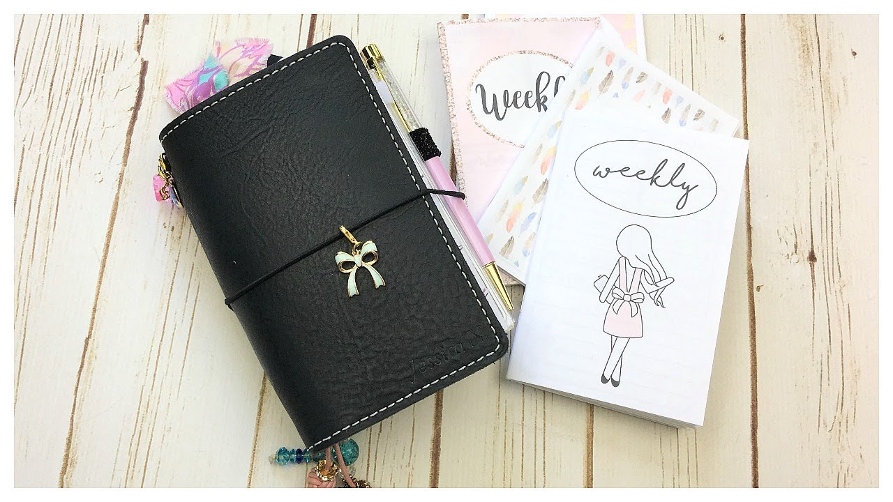 Travelers Notebook Setup: Pocket Size Chic Sparrow