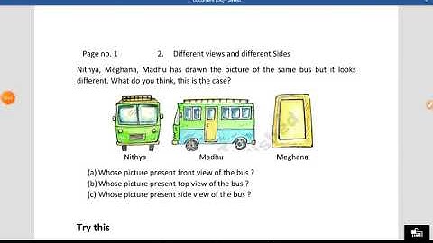 4th class  Chapter 2 Different views and Different sides more learning