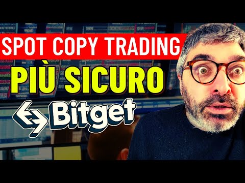 Nuovo Metodo di Guadagno Passivo su Bitget 📊 Copy Trading Spot SENZA LEVA