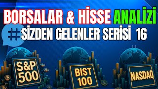 Nasdaq ve SP 500 Hisse Analizi I Bist 100 Hisse Analizi #nasdaq100  #sp500  #bist100