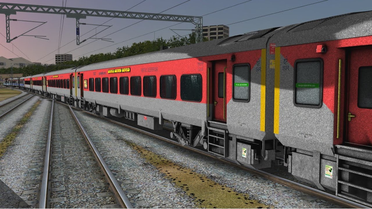 INDIAN RAILWAYS | TRAIN SIMULATOR || MSTS ULTRA GRAPHICS 2021 - YouTube