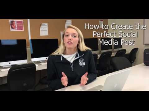 How to Make the Perfect Social Media Post - YouTube