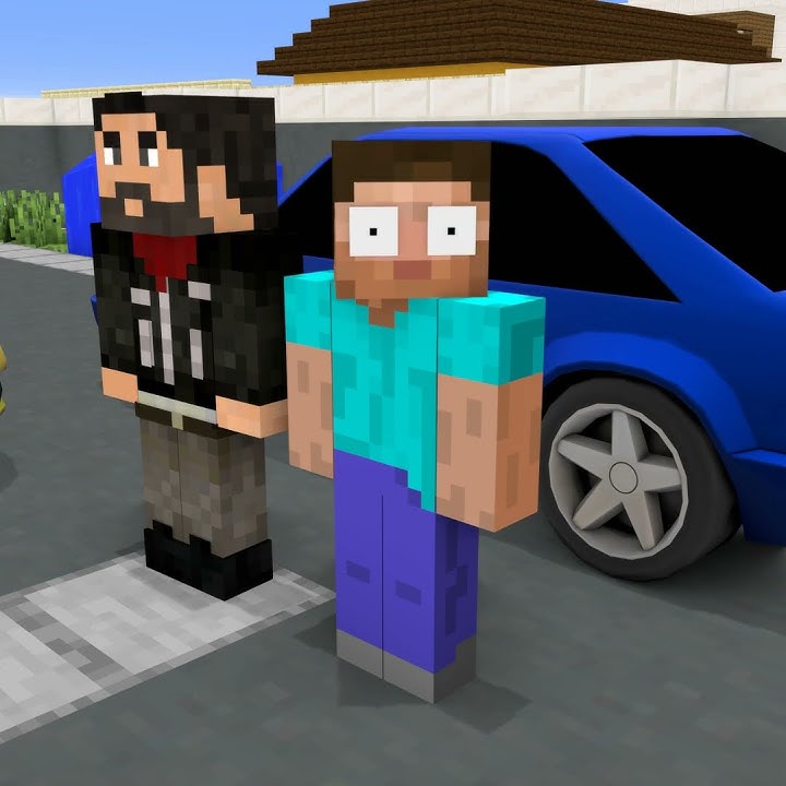 Transformers : Steve buys a chevrolet camaro (Bumblebee)