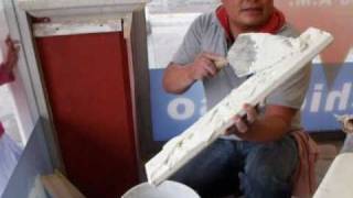 Instalacion de Molduras de Concreto Celular Aligerado