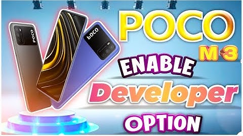How to Poco M3 Enable Developer Options | Enable developer option on Poco m3