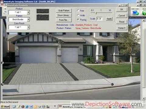 AmeriLyte Decorative Concrete Imaging Software