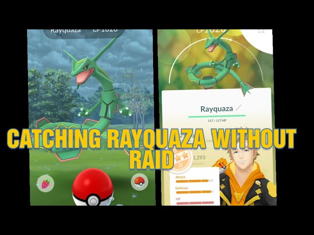 FleeceKing on X: Shiny Rayquaza with the New York catch card