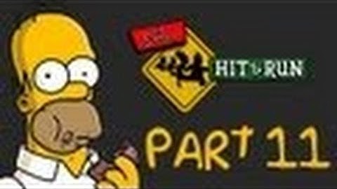 Lets Play The Simpsons Hit And Run Episode 11 End Of Level 4 [HD]