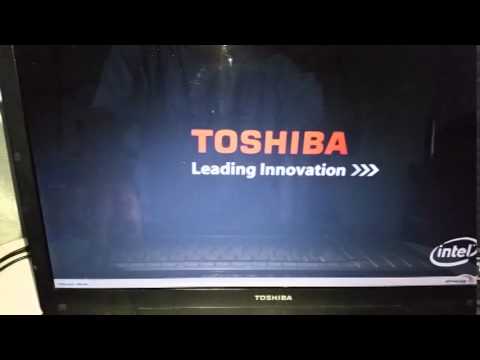Toshiba satellite boot menu