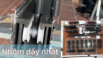 Làm Cửa Xếp Trượt Xingfa Hệ 63 Cho nhưng Không Gian Cực Rộng