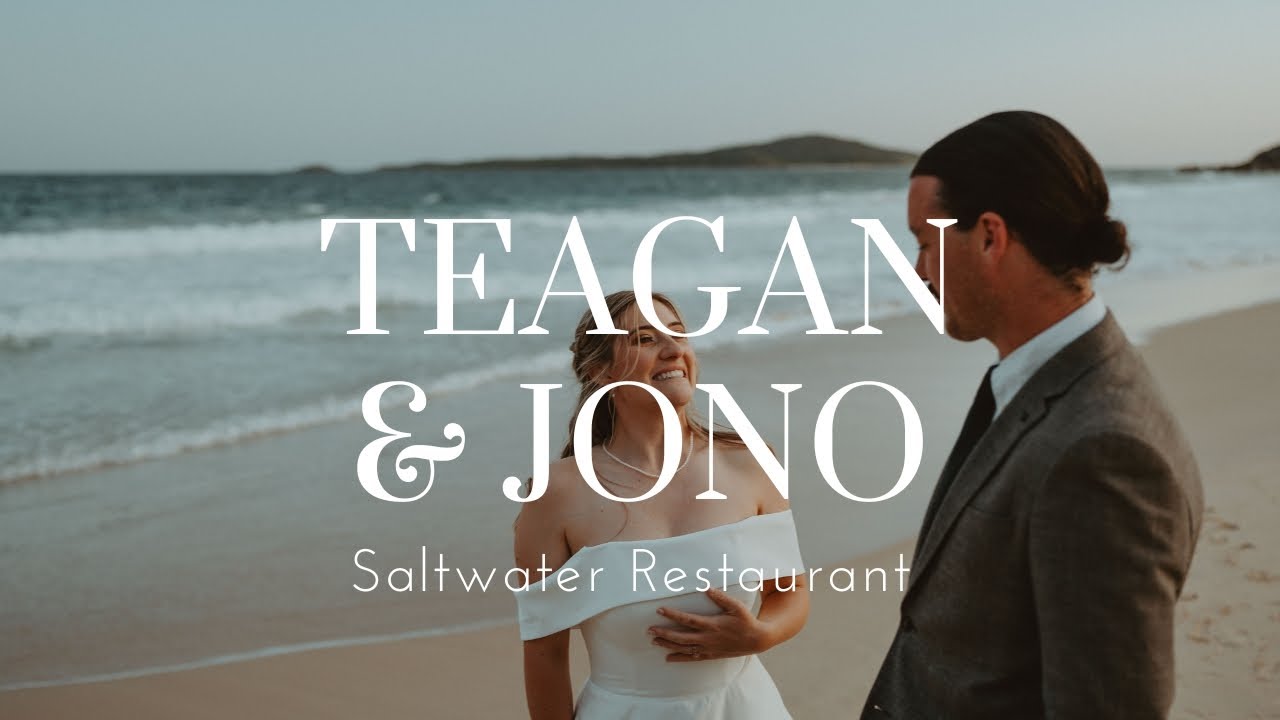 Teagan & Jono | Saltwater Restaurant 2022