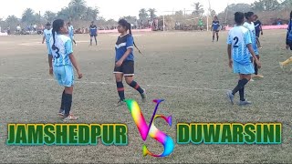 Jamshedpur fc v//s Duwarsini fc Ladies football match, at- Dhodanga
