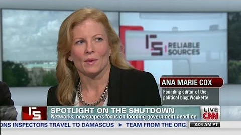 Media coverage of Obamacare, shutdown