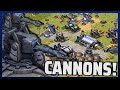 Red alert 2  get the cannons ready  7 vs 1  superweapons