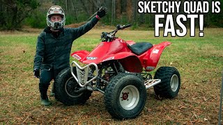 My SKETCHY Marketplace QUAD is BACK! *Does It Run?*