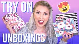TRY ON UNBOXINGS 🤩 IPSY vs BIRCHBOX vs SEPHORA PLAY APRIL 2018 | ColorMeCassie