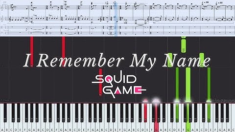 Squid Game OST - I Remember My Name | Piano Arrangement (with Strings)