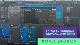 Side Chain Tips when Working with Virtual Instruments in PreSonus Studio One
