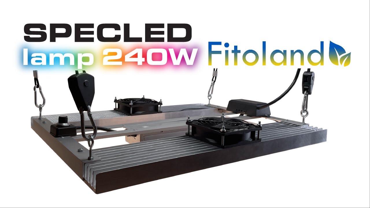 Фитолампа 240Вт от Fitoland для гроубоксов. Модули SOLBEAM