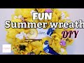 #funsummerwreath/DOLLAR TREE DIY/ DIY/2020