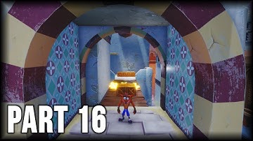 Crash Bandicoot: Warped (N. Sane Trilogy) - 100% Walkthrough Part 16 [PS4] – High Time (Clear Gem)