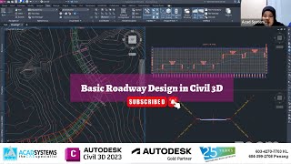 Basic Roadway Design in Civil 3D