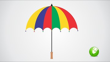 How to Create Simple Umbrella in corelDRAW | Simple Tips & Tricks for Beginners and Experts