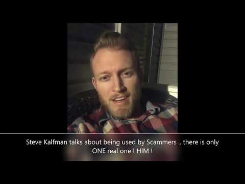 Steve Kalfman speaks about scams