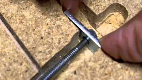How to Use Miter Bolts to Attach 2 Pieces of Countertop