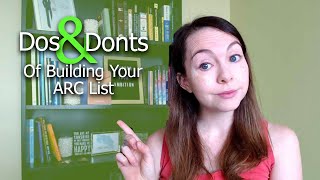 Dos and Don’ts When Building Your ARC List | How to get more book reviews | Book Launch Basics Resimi