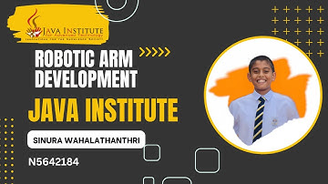 Robot Arm || Robot ARM2.0 | Arduino Programming | Sinura Wahalathanthri | 1st Year | Java Institute