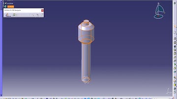 Screw Jack Part 4 Drawing in Catia V5