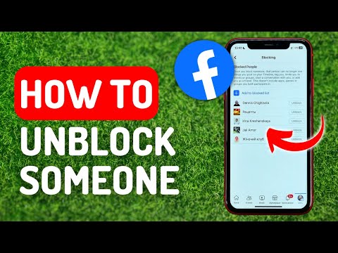 Video: Hoe deblokkeer je iemand op Facebook?