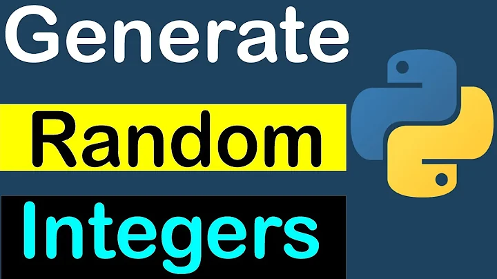 Python Program to Generate random integers between 0 and 9