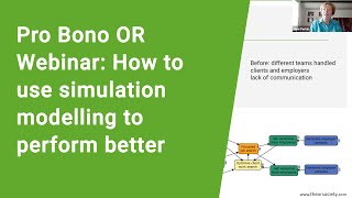 Pro Bono OR Webinar: How to use simulation modelling to perform better