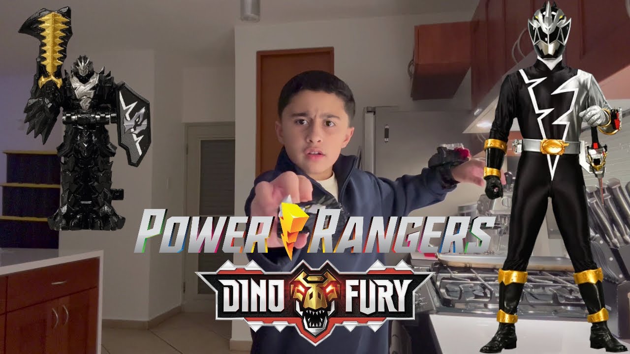 Power Rangers Dino Fury Black Ranger Morph l The Pullen Boy - YouTube
