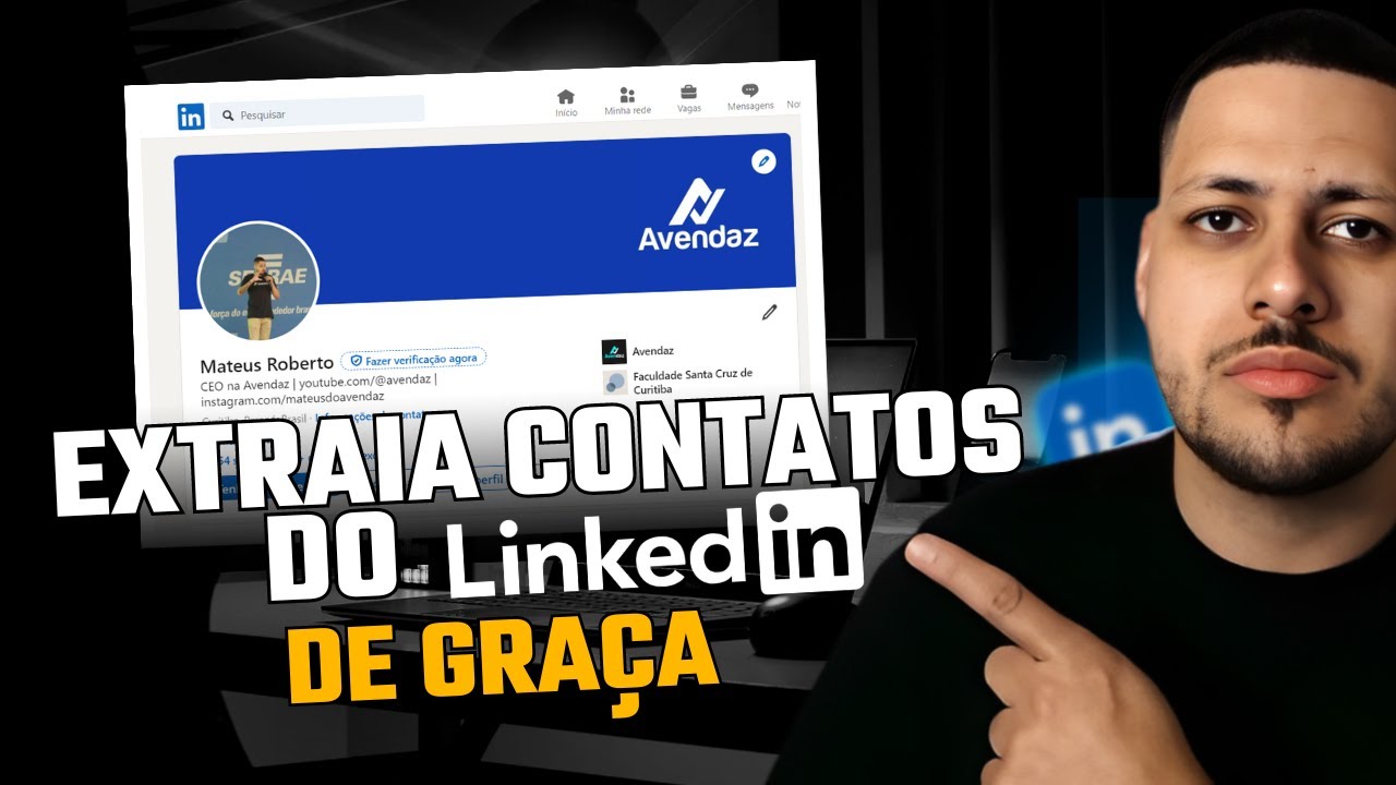 Extraia MILHARES de contatos do Linkedin usando o Phanthombuster para vender mais, sem gastar nada