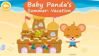 Baby Panda Summer Vacation | Kids cartoon | Animation video for kids | Babybus Game screenshot 4