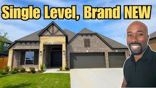 Inside This STUNNING New Cedar Hill Home With 3 Car Garage