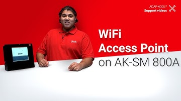 WiFi access point on an AK-SM 800A series