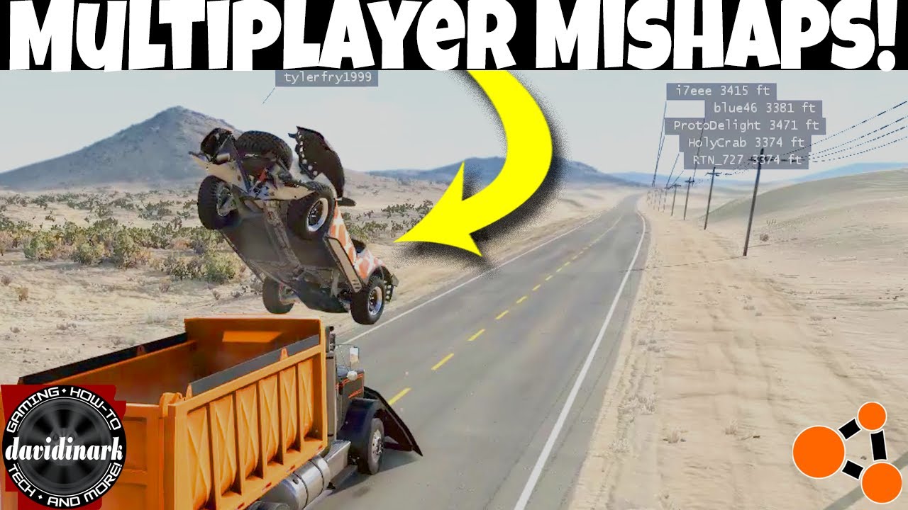 BeamNG Drive - Multiplayer Mayhem, Racing, and Mishaps! Beamng drive ...