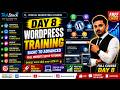Digital Marketing Course Day 8 | WordPress Training & Website Setup (2026)