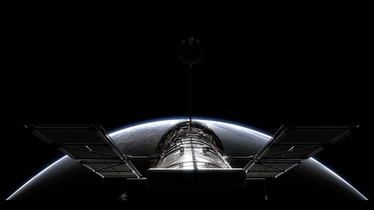 Hubble Studies the Earth during a Total Lunar Eclipse - YouTube